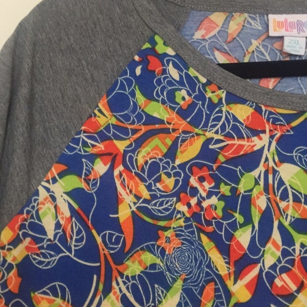 2XL LuLaRoe Julia Dress DD22 1555 - Picture 2 of 5